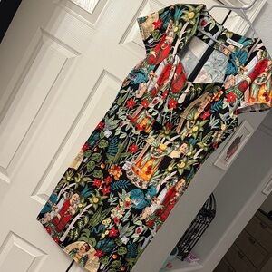 Colorful Printed Dress